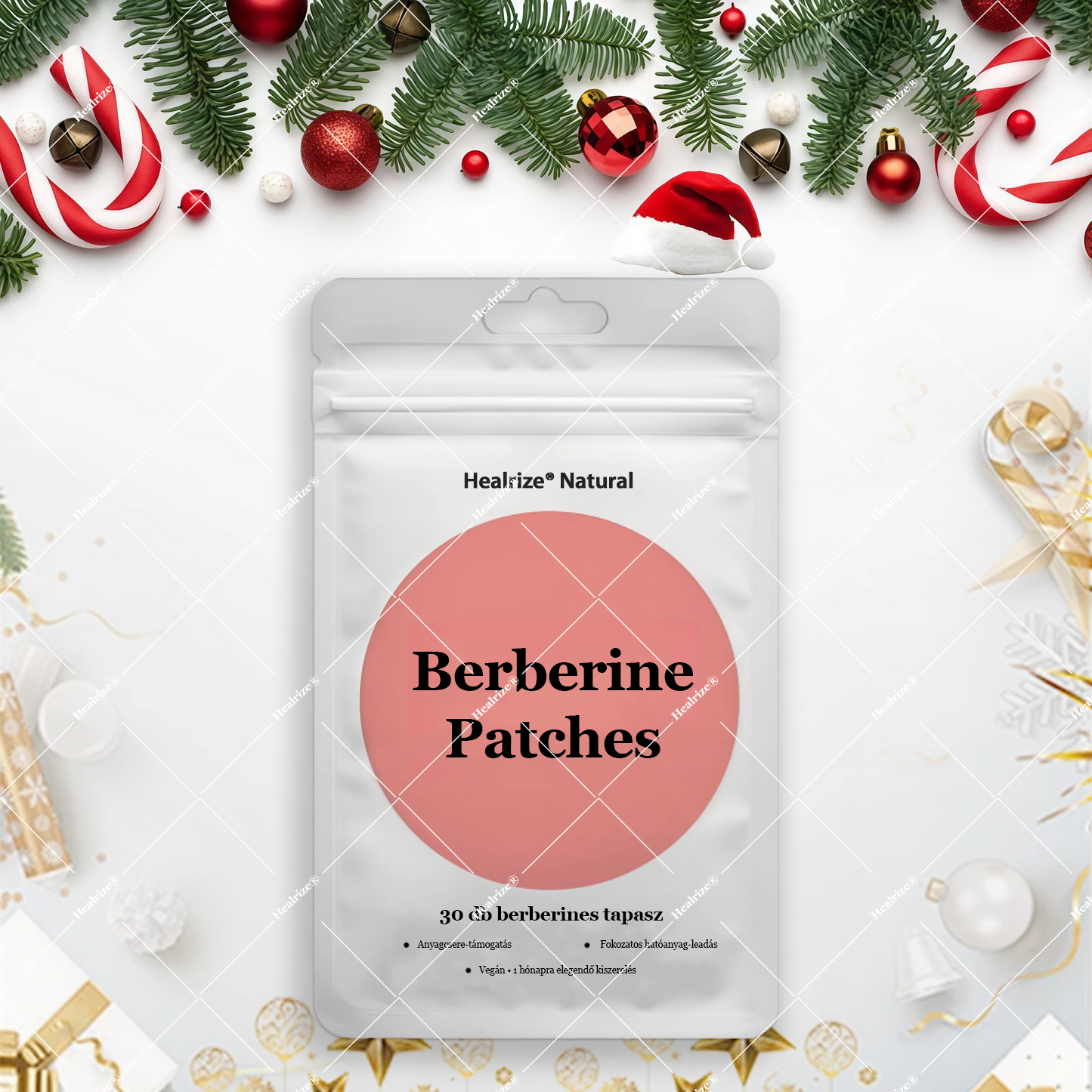 🔱Healrize® berberines fogyasztótapasz: Kontrolláld az étvágyad, növeld az energiaszinted, és természetes módon csökkentsd a stresszt. 🆙