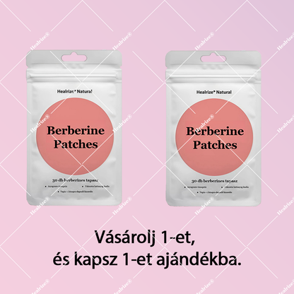 🔱Healrize® berberines fogyasztótapasz: Kontrolláld az étvágyad, növeld az energiaszinted, és természetes módon csökkentsd a stresszt. 🆙